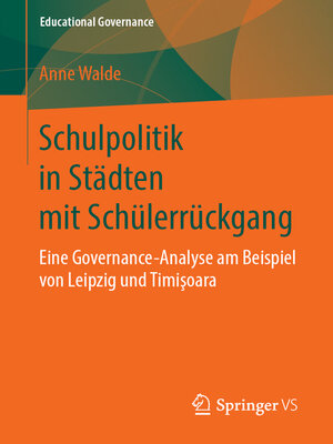 cover image of Schulpolitik in Städten mit Schülerrückgang